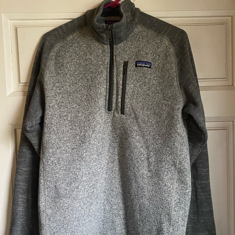 Patagonia Mens Medium Quarter Zip Pullover
